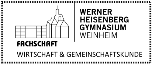 Logo Fachschaft Wirtschaft & Gemeinschaftskunde Heisenberg-Gymnasium Weinheim Logo Fachschaft Wirtschaft & Gemeinschaftskunde Heisenberg-Gymnasium Weinheim